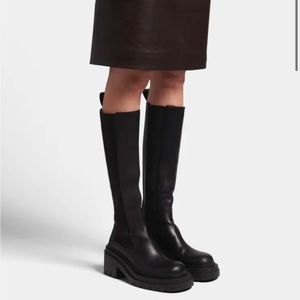 NEW bottega veneta military lug boots sz 39